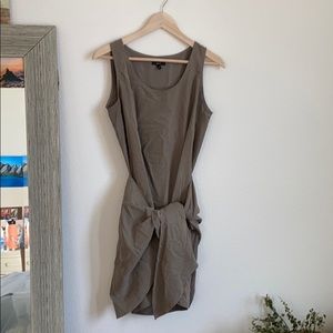 Olive green mini dress!